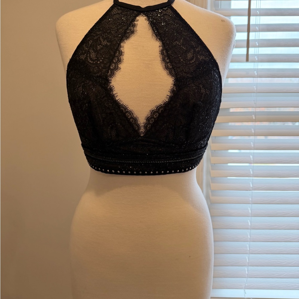 Victoria's Secret Black Halter bralette